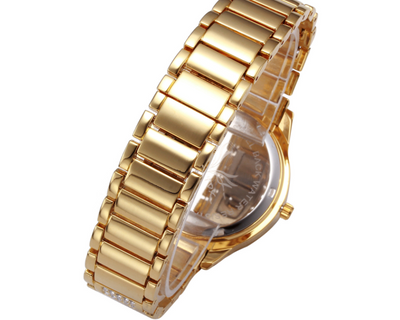 Reloj de Acero Inoxidable para Mujer con Diamantes de Color y Resistencia al Agua - Image 11