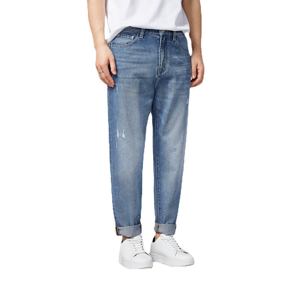 Pantalones Vaqueros Rectos Hombre Cintura Media - Colección Primavera Verano