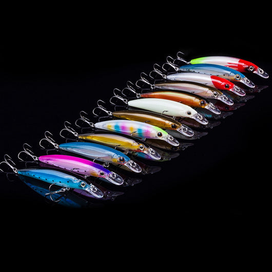 Señuelo Luminoso Sumergible - Minnow Biónico Flotante con Luz LED - Image 37