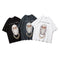 Camiseta Estampada Manga Corta Unisex Holgada