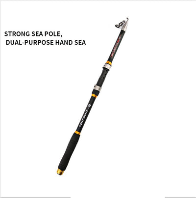 Caña de Pesca Telescópica para Carpa 2.1M-3.6M Fibra de Carbono FRP - Image 6