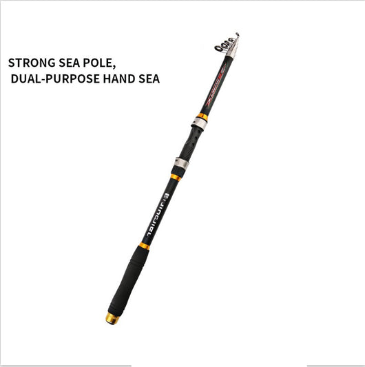 Caña de Pesca Telescópica para Carpa 2.1M-3.6M Fibra de Carbono FRP - Image 6