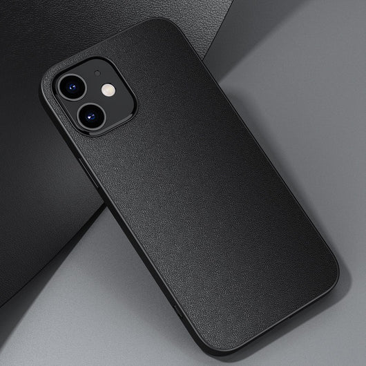 Funda Protectora de Cuero para iPhone - Diseño Ejecutivo Ultrafino