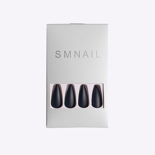 Uñas Postizas Mate Khaki con Efecto Degradado