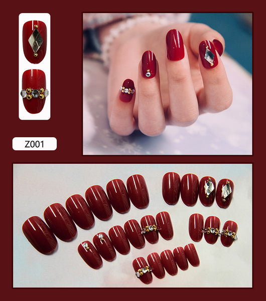 Parches de Uñas Postizas - Diseño Acabado y Listo para Usar
