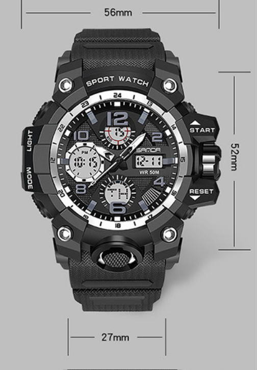 Reloj Deportivo Electrónico Cuarzo para Hombre - Image 7