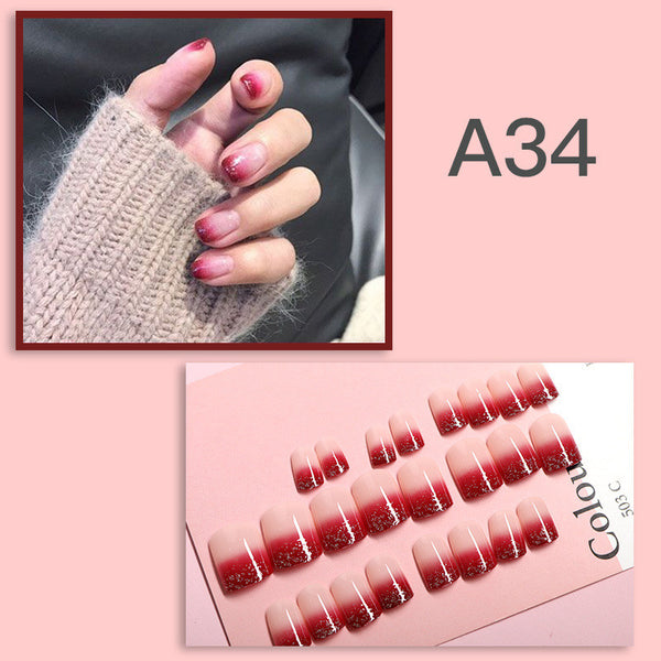 Parches de Uñas Artísticos Removibles - Diseño Instantáneo