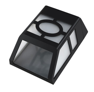 Lámpara Solar de Pared con 2 LED - Luz Decorativa para Cercas y Jardines - Image 4