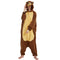 Pijama Enterizo de Felpa Polar Oso Pardo - Disfraz Cómodo para Toda la Familia