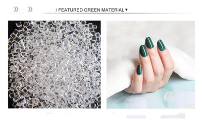 Polvo de Uñas Decorativo Brillo Azúcar Nieve - Acabado Profesional - Image 4