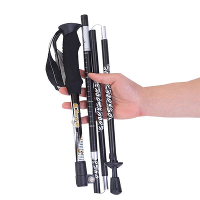 Bastón de Trekking Ultraligero Telescópico Plegable para Senderismo y Montaña - Image 2