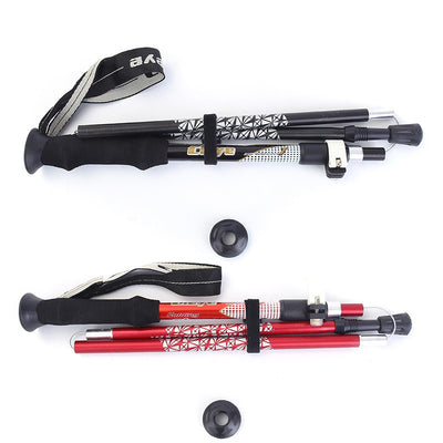 Bastón de Trekking Ultraligero Telescópico Plegable para Senderismo y Montaña - Image 12