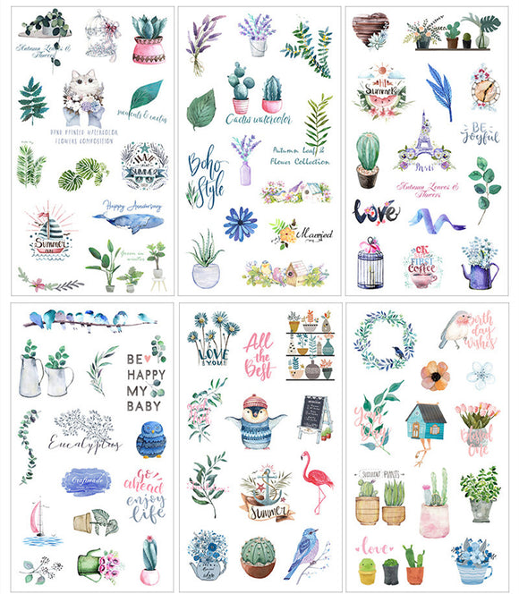 Pegatinas Decorativas para Diarios y Planificadores – Colección Cultural y Creativa