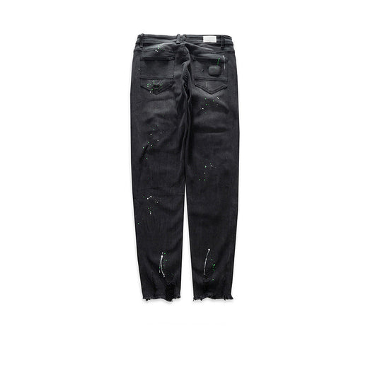 Jeans Slim Fit Rotos Unisex - Diseño Contemporáneo - Image 10