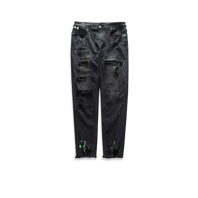 Jeans Slim Fit Rotos Unisex - Diseño Contemporáneo - Image 8
