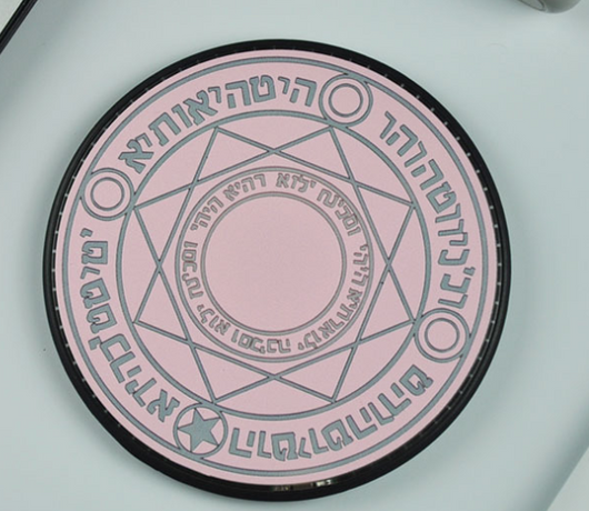 Cargador Inalámbrico Qi 10W con Diseño Circle Magic - Tapete de Carga Rápida - Image 5