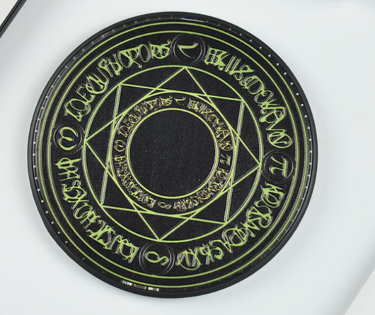 Cargador Inalámbrico Qi 10W con Diseño Circle Magic - Tapete de Carga Rápida - Image 4