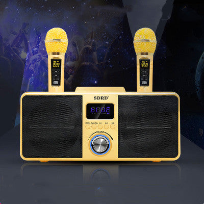 Sistema de Karaoke Portátil con Micrófono Dual y Subwoofer Bluetooth - Image 7