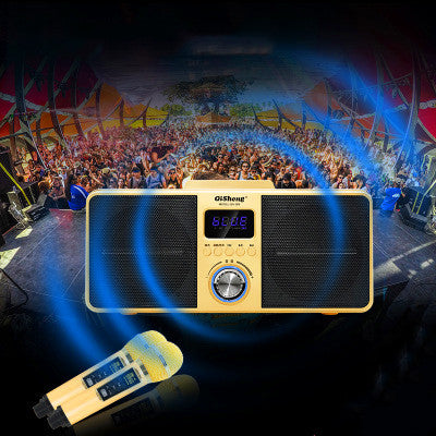 Sistema de Karaoke Portátil con Micrófono Dual y Subwoofer Bluetooth - Image 2