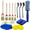 Kit de 14 Cepillos y Esponjas para Limpieza de Llantas