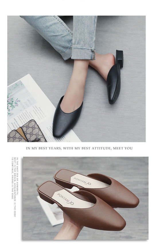 Sandalias Planas Cómodas para Mujer - Modelo Baotou Veraniego - Image 10
