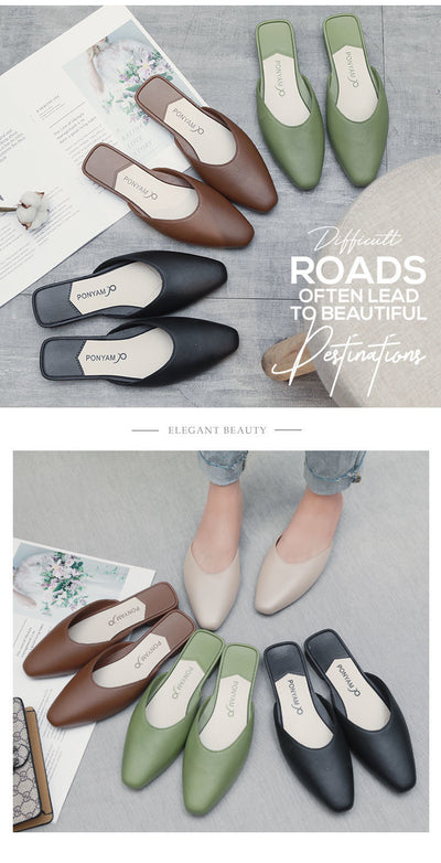 Sandalias Planas Cómodas para Mujer - Modelo Baotou Veraniego - Image 12