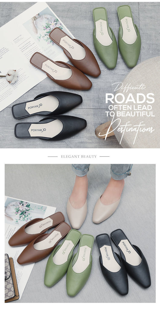 Sandalias Planas Cómodas para Mujer - Modelo Baotou Veraniego - Image 12