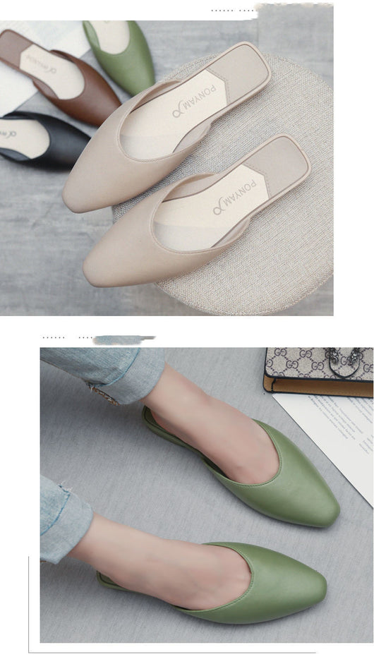 Sandalias Planas Cómodas para Mujer - Modelo Baotou Veraniego - Image 13