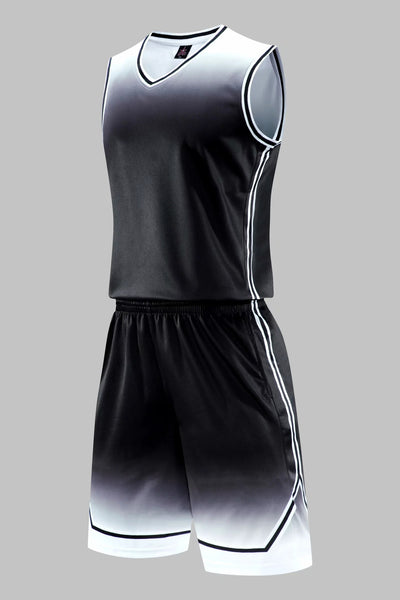 Uniforme de Baloncesto Degradado Absorbente de Sudor para Niños y Adultos - Image 10