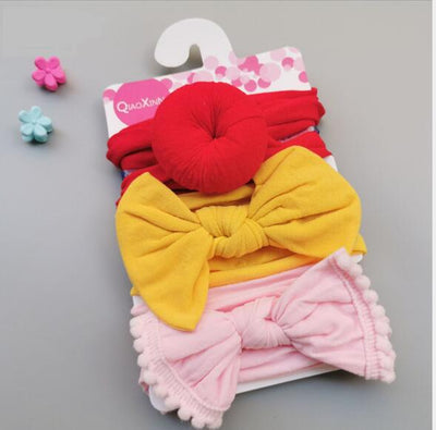 Banda Elástica de Nylon con Moño para Bebé - Accesorio de Moda Infantil - Image 14