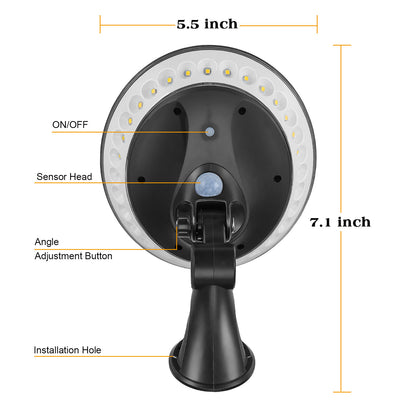 Foco Solar Luminoso 360 Grados - Image 9