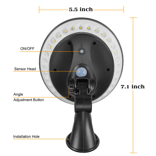 Foco Solar Luminoso 360 Grados - Image 9
