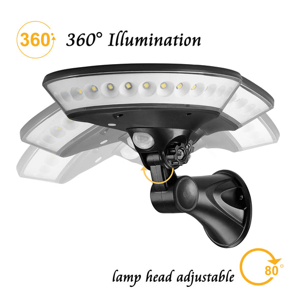 Foco Solar Luminoso 360 Grados