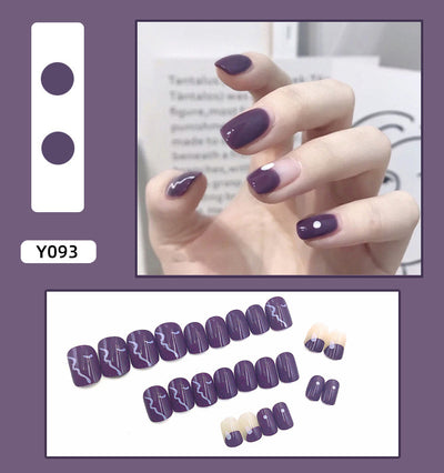 Uñas Postizas Removibles - Diseño Celebrity con Acabado Profesional - Image 41