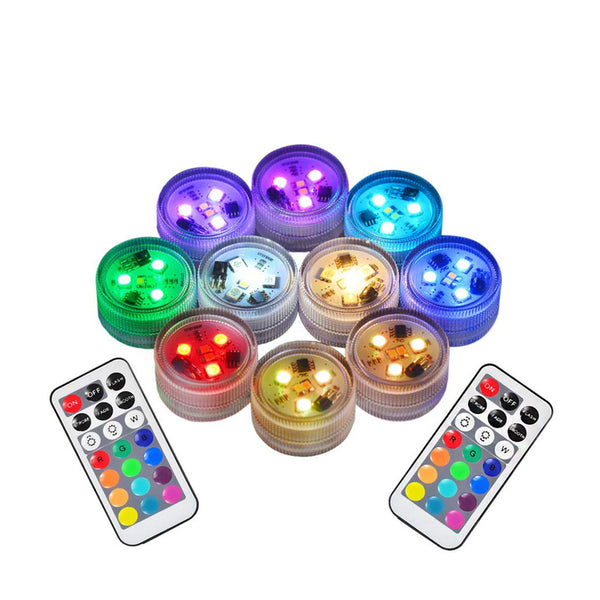 Iluminación LED RGB para Acuarios con Control Remoto y Tres Diamantes