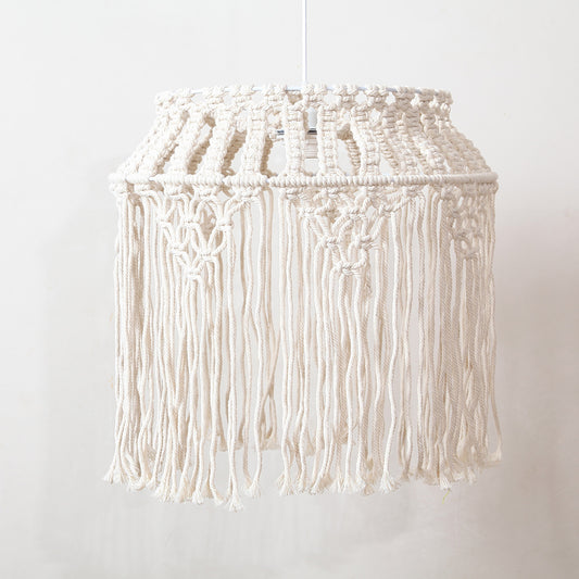 Lámpara Colgante Tejida Bohemia Nórdica para Decoración del Hogar