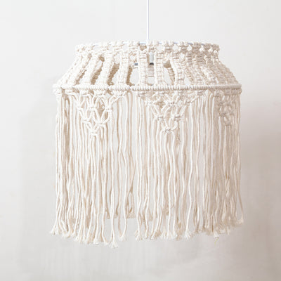 Lámpara Colgante Tejida Bohemia Nórdica para Decoración del Hogar