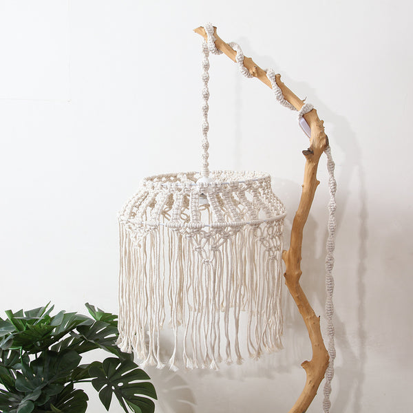 Lámpara Colgante Tejida Bohemia Nórdica para Decoración del Hogar
