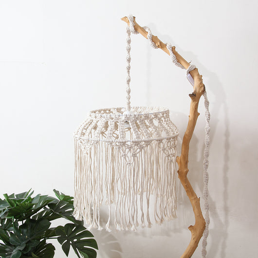 Lámpara Colgante Tejida Bohemia Nórdica para Decoración del Hogar - Image 2