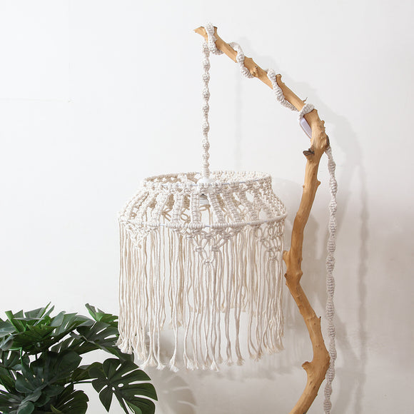 Lámpara Colgante Tejida Bohemia Nórdica para Decoración del Hogar