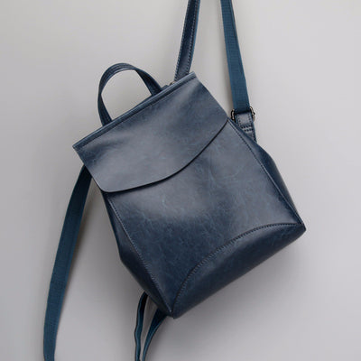 Mochila Bolso de Cuero Coreano para Mujer - Diseño Retro Versátil - Image 10
