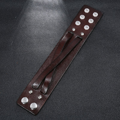 Pulsera de Cuero Unisex - Estilo Versátil para Todos - Image 2