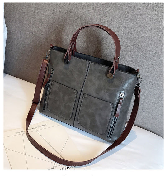 Bolso de Hombro Vintage PU Casual para Mujer - Image 8