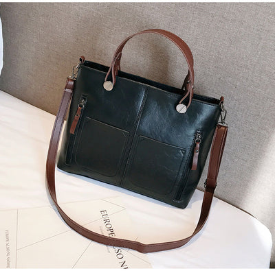 Bolso de Hombro Vintage PU Casual para Mujer - Image 9
