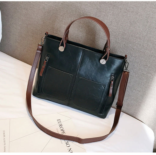 Bolso de Hombro Vintage PU Casual para Mujer - Image 9