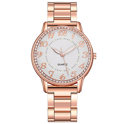 Reloj Casual Luminoso con Cristales de Diamante - Image 9