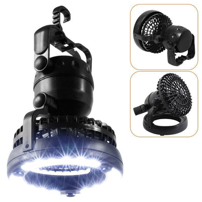Linterna LED Camping 2 en 1 con Ventilador y Linterna - Luz de Emergencia Portátil - Image 7