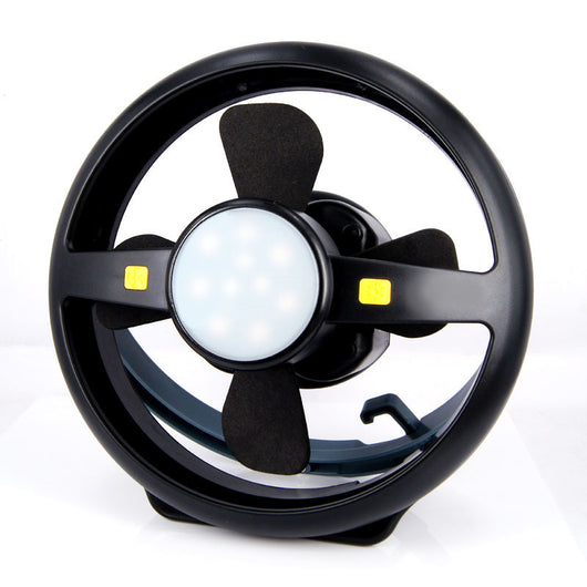 Linterna LED Camping 2 en 1 con Ventilador y Linterna - Luz de Emergencia Portátil - Image 5