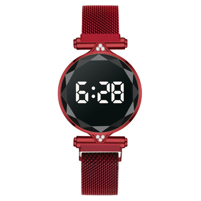 Reloj Electrónico Magnético con Luz LED Blanca - Image 11