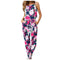 Jumpsuit Retro con Tirantes Estampados